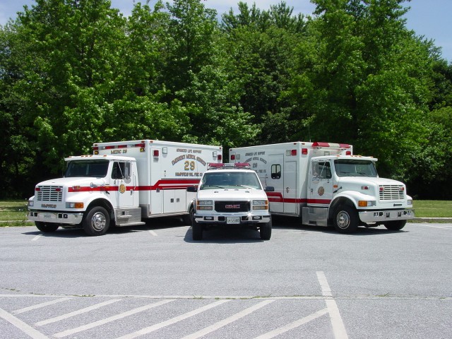 Old Medic 29, current Utility 2, and old Medic 28